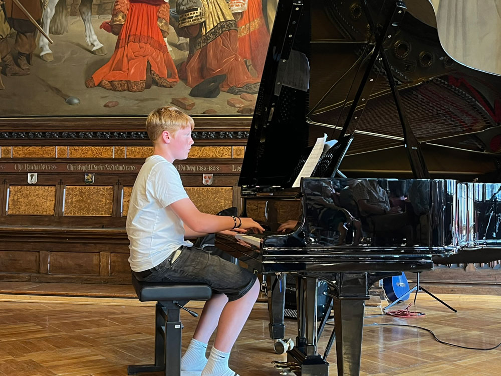 Johannes spielt Flügel Sommerkonzert 2026