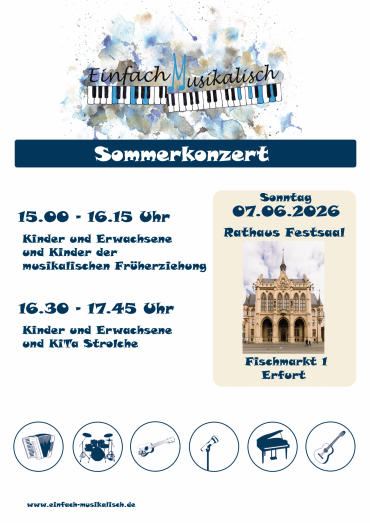 Sommerkonzert rückt immer näher