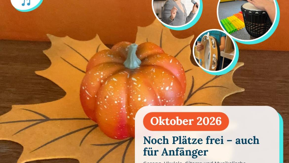 Noch Plätze frei – auch für totale Anfänger