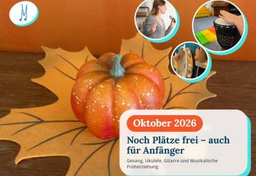Noch Plätze frei – auch für totale Anfänger