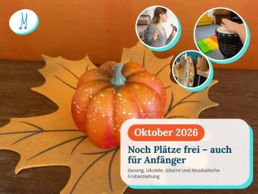 Noch Plätze frei – auch für totale Anfänger
